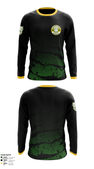 Long Sleeve Performance Shirt, Queens Lake Panthers, Softball, Teamtime, Team time, sublimation, custom sports apparel, team uniforms, spirit wear, spiritwear, sports uniforms, custom shirts, team store, custom team store, fundraiser sports, apparel fundraiser