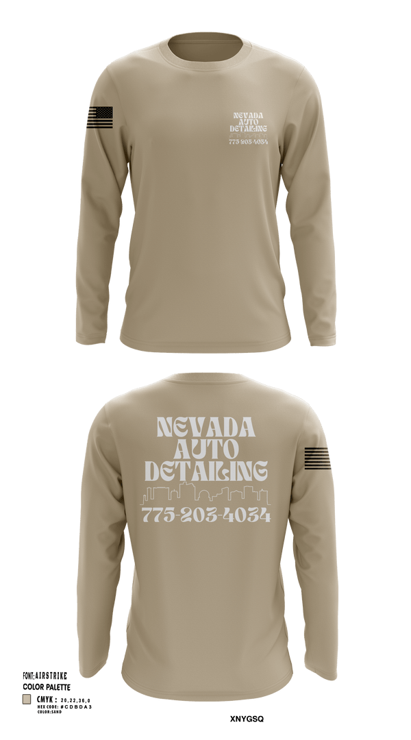 Long Sleeve Performance Shirt, Nevada auto detailing, , Teamtime, Team time, sublimation, custom sports apparel, team uniforms, spirit wear, spiritwear, sports uniforms, custom shirts, team store, custom team store, fundraiser sports, apparel fundraiser