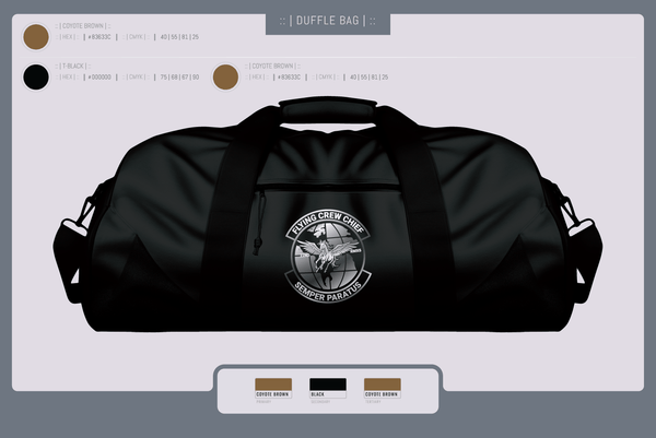Duffle Bag, FLYING CREW CHIEFS, , Teamtime, Team time, sublimation, custom sports apparel, team uniforms, spirit wear, spiritwear, sports uniforms, custom shirts, team store, custom team store, fundraiser sports, apparel fundraiser
