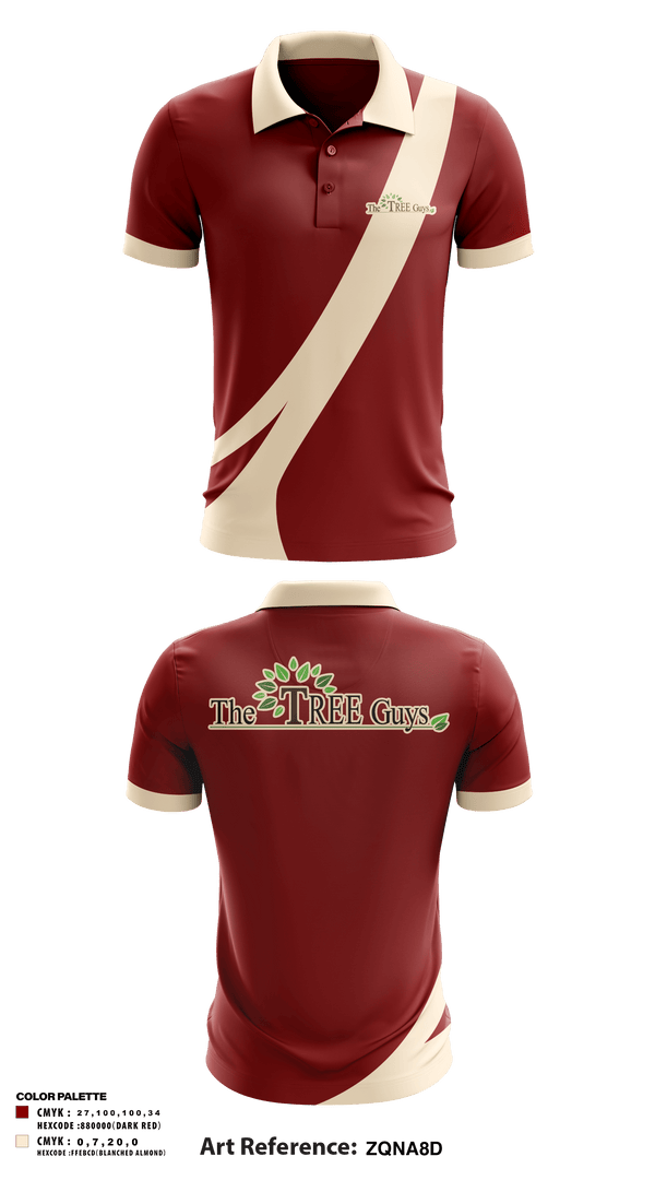 Short Sleeve Performance Polo, The tree guys, , Teamtime, Team time, sublimation, custom sports apparel, team uniforms, spirit wear, spiritwear, sports uniforms, custom shirts, team store, custom team store, fundraiser sports, apparel fundraiser
