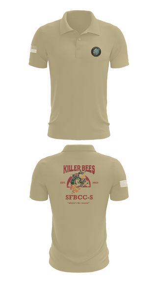 Short Sleeve Performance Polo, 1SFG(A), 3rd BN, BSC, , Teamtime, Team time, sublimation, custom sports apparel, team uniforms, spirit wear, spiritwear, sports uniforms, custom shirts, team store, custom team store, fundraiser sports, apparel fundraiser