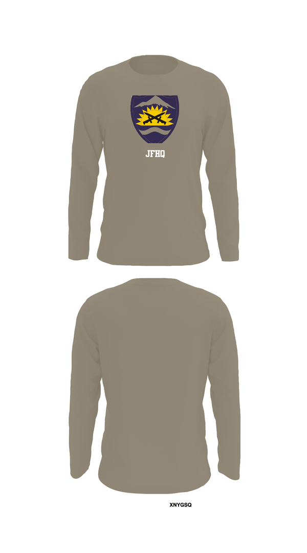 Long Sleeve Performance Shirt, JFHQ, Army, Teamtime, Team time, sublimation, custom sports apparel, team uniforms, spirit wear, spiritwear, sports uniforms, custom shirts, team store, custom team store, fundraiser sports, apparel fundraiser