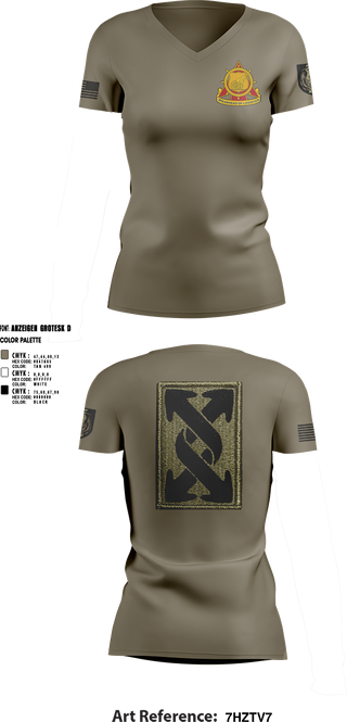 Womens Short Sleeve Vneck Shirt, 441st transportation company, Army, Teamtime, Team time, sublimation, custom sports apparel, team uniforms, spirit wear, spiritwear, sports uniforms, custom shirts, team store, custom team store, fundraiser sports, apparel fundraiser