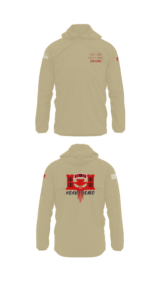 Windbreaker, CESD Bravo 35th Engineer Battalion, , Teamtime, Team time, sublimation, custom sports apparel, team uniforms, spirit wear, spiritwear, sports uniforms, custom shirts, team store, custom team store, fundraiser sports, apparel fundraiser