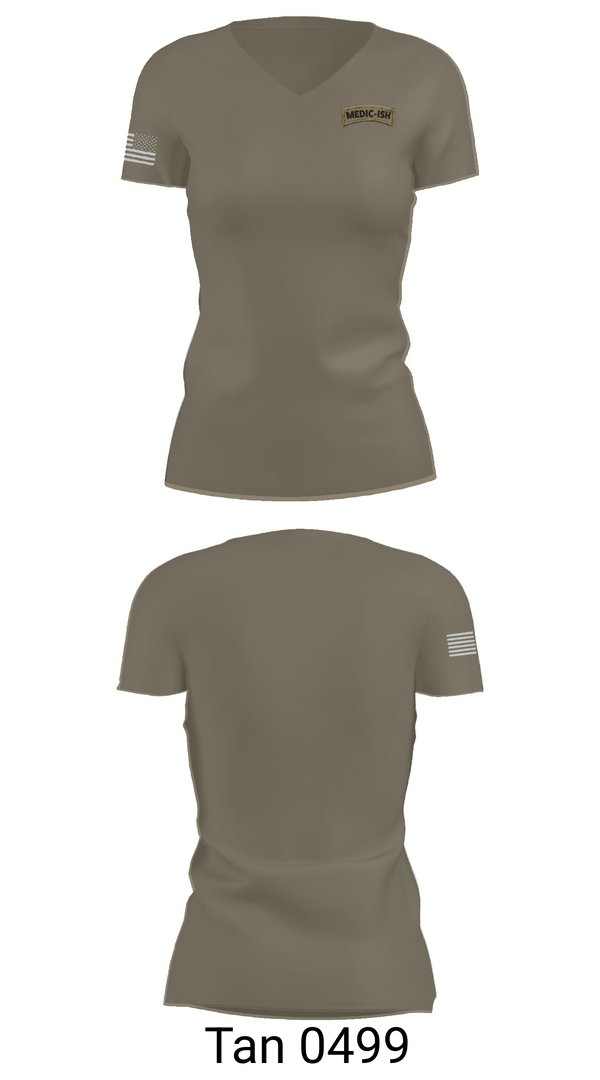 Womens Short Sleeve Vneck Shirt, 111th Sustainment Brigade, , Teamtime, Team time, sublimation, custom sports apparel, team uniforms, spirit wear, spiritwear, sports uniforms, custom shirts, team store, custom team store, fundraiser sports, apparel fundraiser