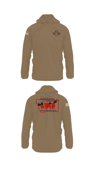 Windbreaker, E co. 1-189th, , Teamtime, Team time, sublimation, custom sports apparel, team uniforms, spirit wear, spiritwear, sports uniforms, custom shirts, team store, custom team store, fundraiser sports, apparel fundraiser