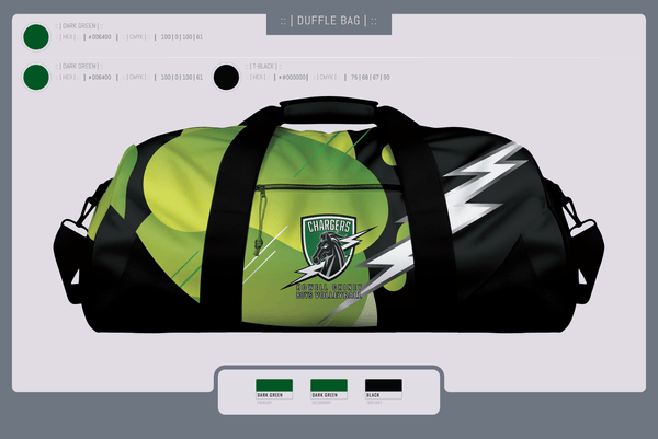 Duffle Bag, Howell Cheney Technical High School  Boys Volleyball, Men's Volleyball, Teamtime, Team time, sublimation, custom sports apparel, team uniforms, spirit wear, spiritwear, sports uniforms, custom shirts, team store, custom team store, fundraiser sports, apparel fundraiser