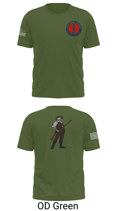 Army National GuardCruise 18160230 Old School Cotton Feel Shirt - 48