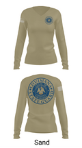 1st Area Command 9228914 Women's Long Sleeve V-neck Shirt - 92