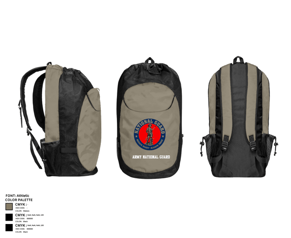 Gear Bag, , National Guard, Teamtime, Team time, sublimation, custom sports apparel, team uniforms, spirit wear, spiritwear, sports uniforms, custom shirts, team store, custom team store, fundraiser sports, apparel fundraiser