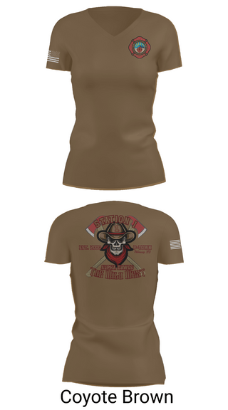 Womens Short Sleeve Vneck Shirt, PVFR, , Teamtime, Team time, sublimation, custom sports apparel, team uniforms, spirit wear, spiritwear, sports uniforms, custom shirts, team store, custom team store, fundraiser sports, apparel fundraiser