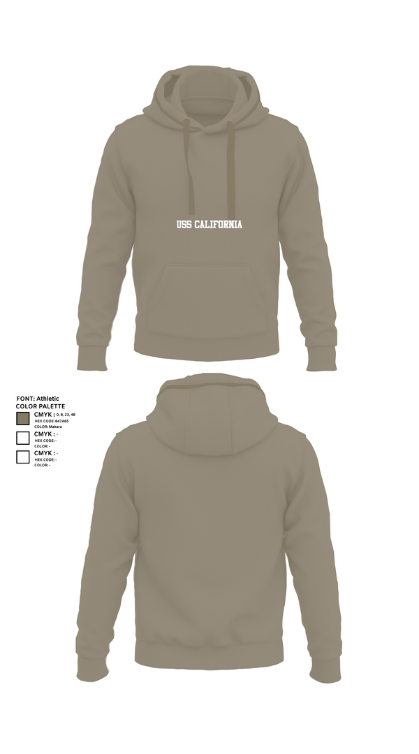 Hoodie, USS California, , Teamtime, Team time, sublimation, custom sports apparel, team uniforms, spirit wear, spiritwear, sports uniforms, custom shirts, team store, custom team store, fundraiser sports, apparel fundraiser