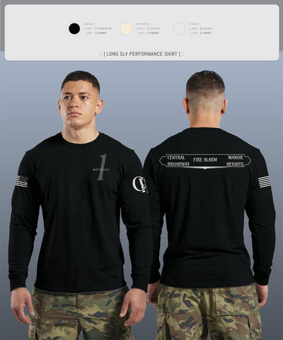 Battalion 1 29533979 Long Sleeve Performance Shirt 8