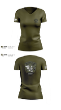 Desoto Parish Sheriff’s Office SWAT 96346958 Women's Short Sleeve V-neck Shirt - 2