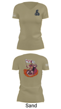 ARIES PLT 56936263 Women's Short Sleeve V-neck Shirt - 88