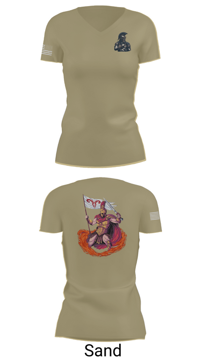 ARIES PLT 56936263 Women's Short Sleeve V-neck Shirt - 88