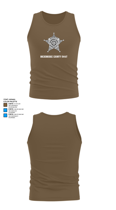 Rockbridge County SWAT 87901161 Tank Top - 18