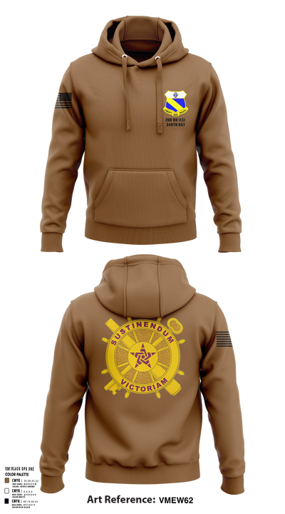 2nd BN (LS) 349th RGT 90715195 Hoodie - 103