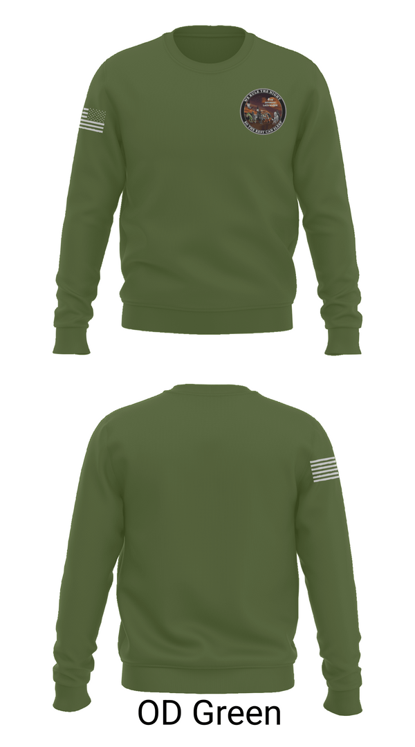 Crew Neck Sweatshirt, 4th Division Late-Watch, Police, Teamtime, Team time, sublimation, custom sports apparel, team uniforms, spirit wear, spiritwear, sports uniforms, custom shirts, team store, custom team store, fundraiser sports, apparel fundraiser