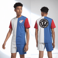 Blue comets 24638611 Short Sleeve Performance Shirt - 2