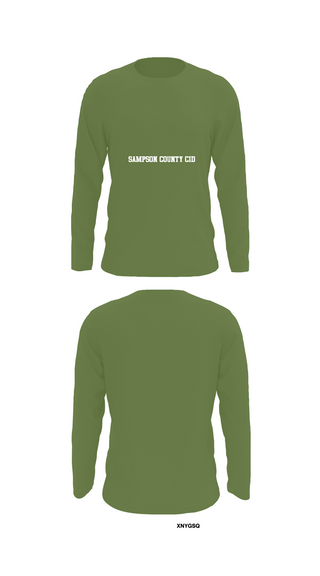 Long Sleeve Performance Shirt, Sampson County CID, , Teamtime, Team time, sublimation, custom sports apparel, team uniforms, spirit wear, spiritwear, sports uniforms, custom shirts, team store, custom team store, fundraiser sports, apparel fundraiser