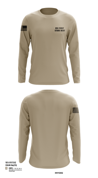 Long Sleeve Performance Shirt, HSI First Stare BEST, Police, Teamtime, Team time, sublimation, custom sports apparel, team uniforms, spirit wear, spiritwear, sports uniforms, custom shirts, team store, custom team store, fundraiser sports, apparel fundraiser
