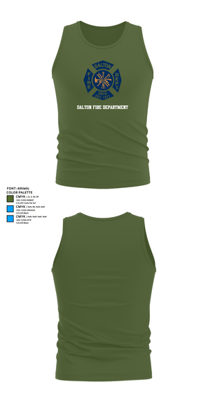Tank Top, Dalton Fire Department, , Teamtime, Team time, sublimation, custom sports apparel, team uniforms, spirit wear, spiritwear, sports uniforms, custom shirts, team store, custom team store, fundraiser sports, apparel fundraiser