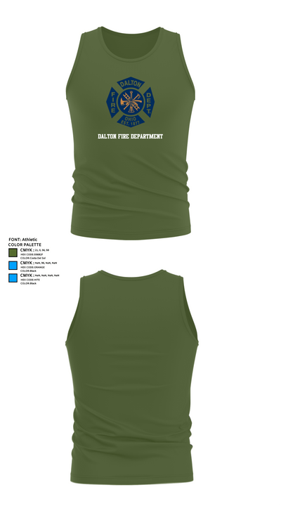 Dalton Fire Department 29083035 Tank Top - 59