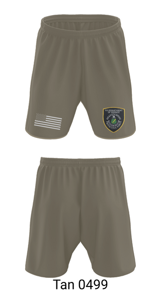 Athletic Shorts With Pockets, D.O.E. Protective Force, , Teamtime, Team time, sublimation, custom sports apparel, team uniforms, spirit wear, spiritwear, sports uniforms, custom shirts, team store, custom team store, fundraiser sports, apparel fundraiser
