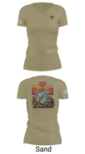 Echo Company 232nd battalion 37509624 Women's Short Sleeve V-neck Shirt - 88