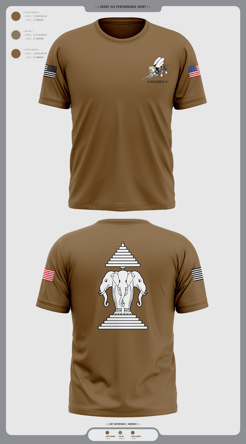 Old School Cotton Feel Shirt, Seabee, Navy, Teamtime, Team time, sublimation, custom sports apparel, team uniforms, spirit wear, spiritwear, sports uniforms, custom shirts, team store, custom team store, fundraiser sports, apparel fundraiser