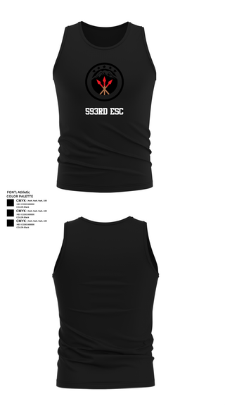 Tank Top, 593rd esc, , Teamtime, Team time, sublimation, custom sports apparel, team uniforms, spirit wear, spiritwear, sports uniforms, custom shirts, team store, custom team store, fundraiser sports, apparel fundraiser