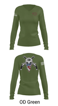 Special Boat Team 22 73434098 Women's Long Sleeve V-neck Shirt - 54