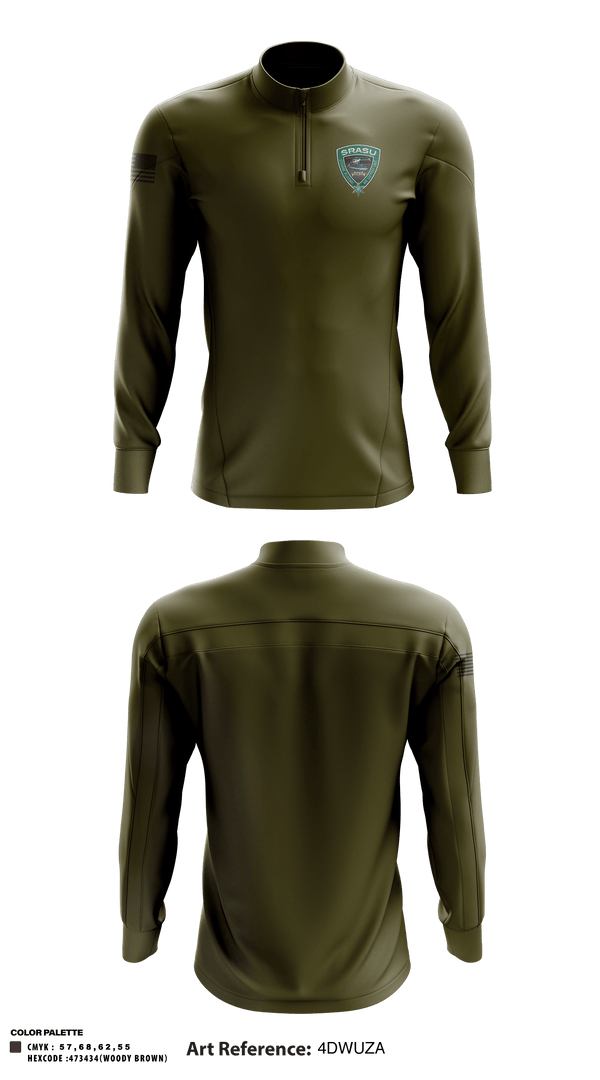 Quarter Zip Jacket, Spokane Regional Air Support Unit, Police, Teamtime, Team time, sublimation, custom sports apparel, team uniforms, spirit wear, spiritwear, sports uniforms, custom shirts, team store, custom team store, fundraiser sports, apparel fundraiser