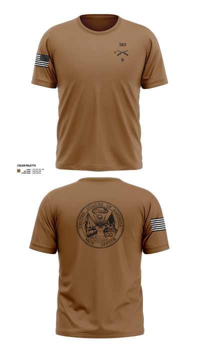D 4-323 7608316 Short Sleeve Performance Shirt - 2