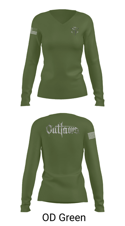 Easy 2nd PLT 56049442 Women's Long Sleeve V-neck Shirt - 57