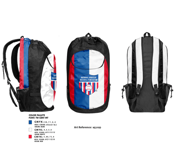 Gear Bag, Chicago Suburban Baseball League, Baseball, Teamtime, Team time, sublimation, custom sports apparel, team uniforms, spirit wear, spiritwear, sports uniforms, custom shirts, team store, custom team store, fundraiser sports, apparel fundraiser