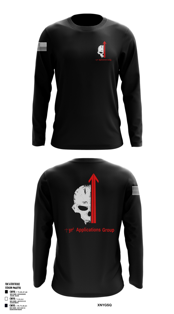 Long Sleeve Performance Shirt, Tyr1 Applications Group (T.A.G.), , Teamtime, Team time, sublimation, custom sports apparel, team uniforms, spirit wear, spiritwear, sports uniforms, custom shirts, team store, custom team store, fundraiser sports, apparel fundraiser