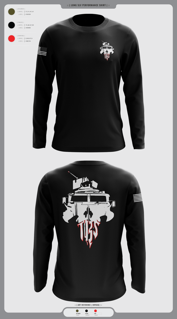 Long Sleeve Performance Shirt, The Basic School, Marines, Teamtime, Team time, sublimation, custom sports apparel, team uniforms, spirit wear, spiritwear, sports uniforms, custom shirts, team store, custom team store, fundraiser sports, apparel fundraiser