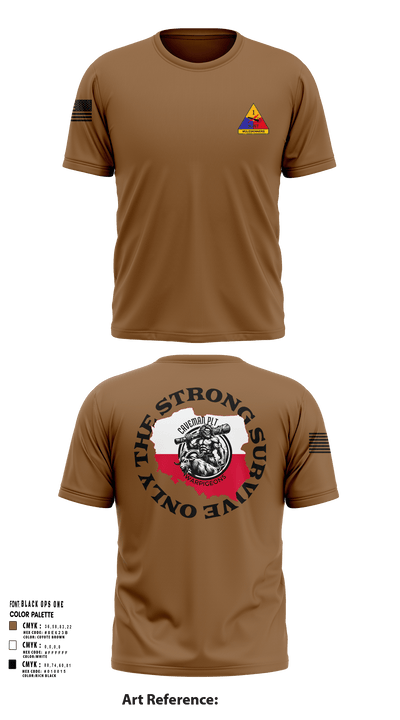 261st BSC CAVEMAN PLT 28746409 Short Sleeve Performance Shirt - 101