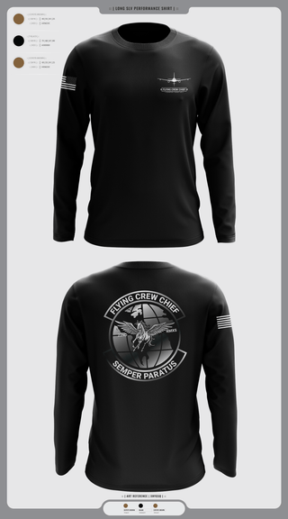 Long Sleeve Performance Shirt, FLYING CREW CHIEFS, , Teamtime, Team time, sublimation, custom sports apparel, team uniforms, spirit wear, spiritwear, sports uniforms, custom shirts, team store, custom team store, fundraiser sports, apparel fundraiser