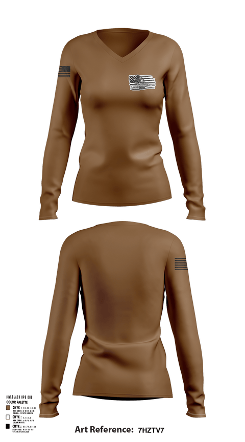 Womens Long Sleeve Vneck Shirt, Oklahoma Freedom Flight, , Teamtime, Team time, sublimation, custom sports apparel, team uniforms, spirit wear, spiritwear, sports uniforms, custom shirts, team store, custom team store, fundraiser sports, apparel fundraiser