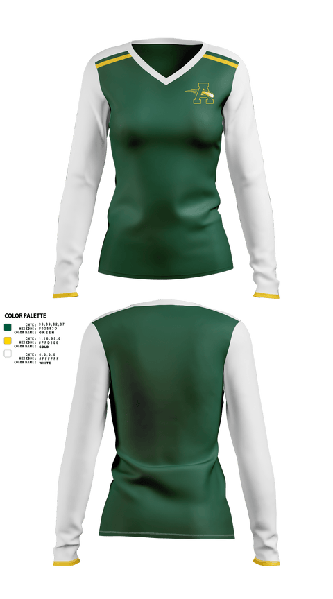 Womens Long Sleeve Vneck Shirt, Amherst Steele Comets Girls Tennis, Tennis, Teamtime, Team time, sublimation, custom sports apparel, team uniforms, spirit wear, spiritwear, sports uniforms, custom shirts, team store, custom team store, fundraiser sports, apparel fundraiser