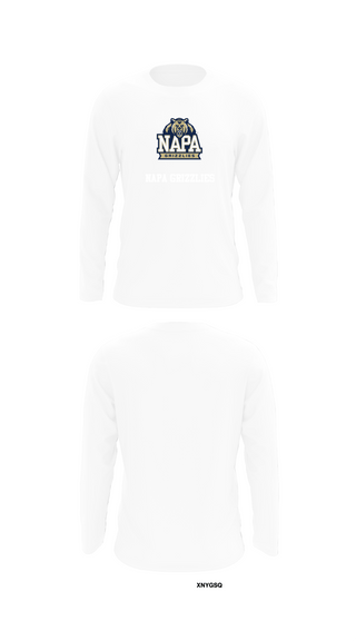 Long Sleeve Performance Shirt, Napa Grizzlies, Women's Lacrosse, Teamtime, Team time, sublimation, custom sports apparel, team uniforms, spirit wear, spiritwear, sports uniforms, custom shirts, team store, custom team store, fundraiser sports, apparel fundraiser