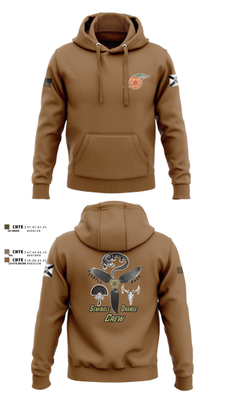 Hoodie, Seminole / Orange Crew, , Teamtime, Team time, sublimation, custom sports apparel, team uniforms, spirit wear, spiritwear, sports uniforms, custom shirts, team store, custom team store, fundraiser sports, apparel fundraiser