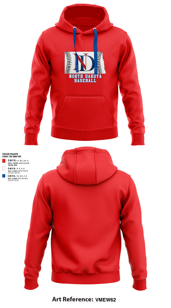 Hoodie, North Dakota Baseball, Baseball, Teamtime, Team time, sublimation, custom sports apparel, team uniforms, spirit wear, spiritwear, sports uniforms, custom shirts, team store, custom team store, fundraiser sports, apparel fundraiser