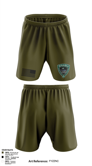 Athletic Shorts With Pockets, Spokane Regional Air Support Unit, Police, Teamtime, Team time, sublimation, custom sports apparel, team uniforms, spirit wear, spiritwear, sports uniforms, custom shirts, team store, custom team store, fundraiser sports, apparel fundraiser
