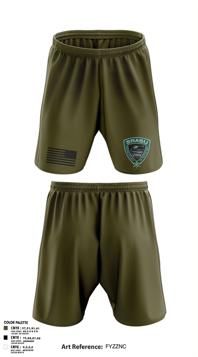 Spokane Regional Air Support Unit 73672430 Athletic Shorts With Pockets - 101