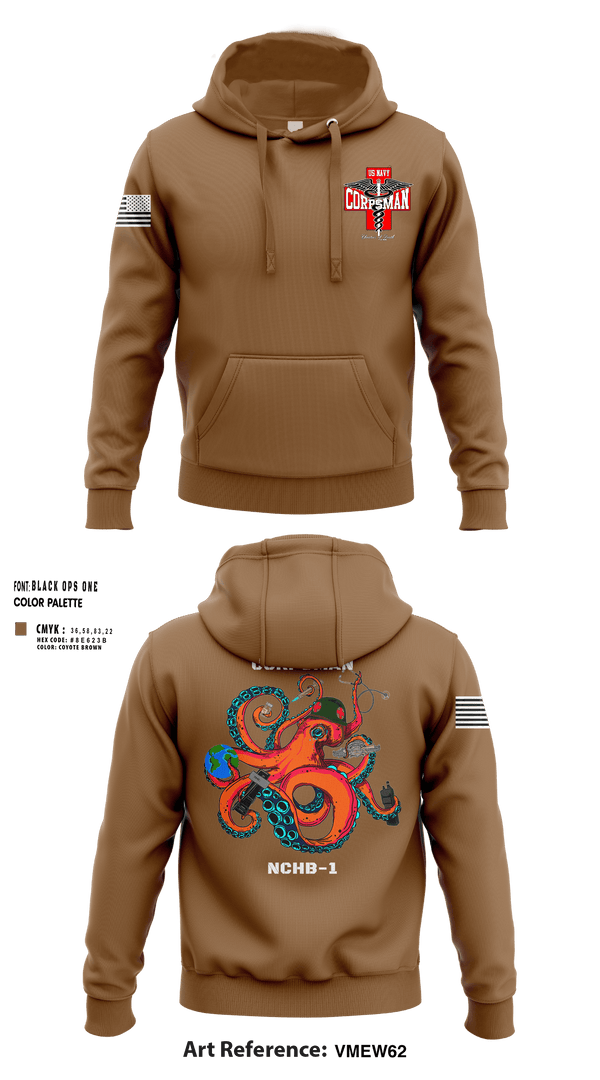 Hoodie, Corpsman, Navy, Teamtime, Team time, sublimation, custom sports apparel, team uniforms, spirit wear, spiritwear, sports uniforms, custom shirts, team store, custom team store, fundraiser sports, apparel fundraiser