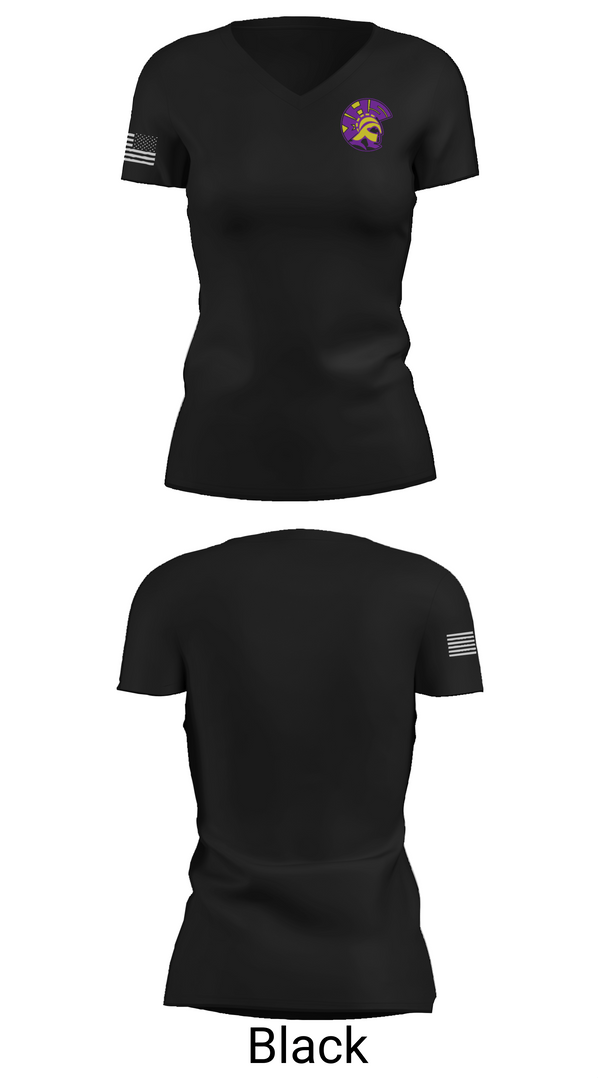 Womens Short Sleeve Vneck Shirt, Mendota High School Track and Field, Track & Field, Teamtime, Team time, sublimation, custom sports apparel, team uniforms, spirit wear, spiritwear, sports uniforms, custom shirts, team store, custom team store, fundraiser sports, apparel fundraiser